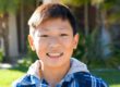 young boy receiving braces for kids